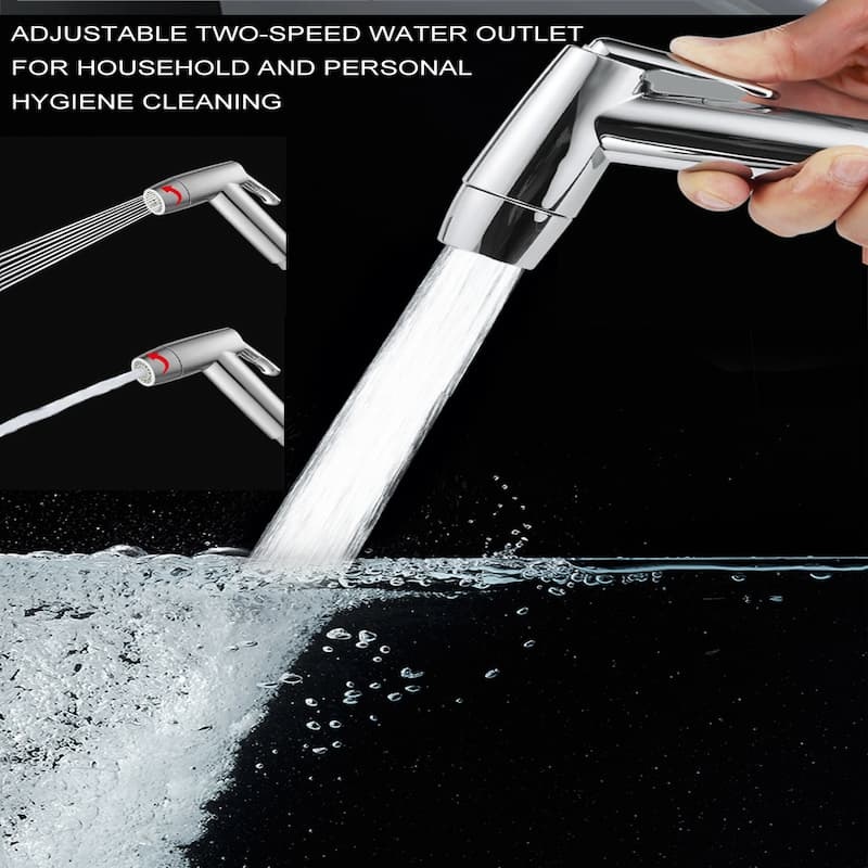 Hygienic bidet high pressure sprayer with two functions kitchen faucet with two functions side sprayer