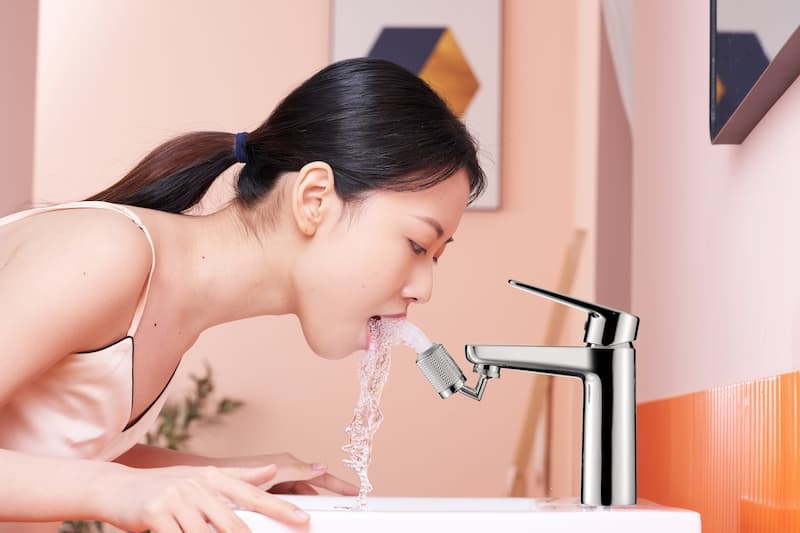 Perlator with mist water