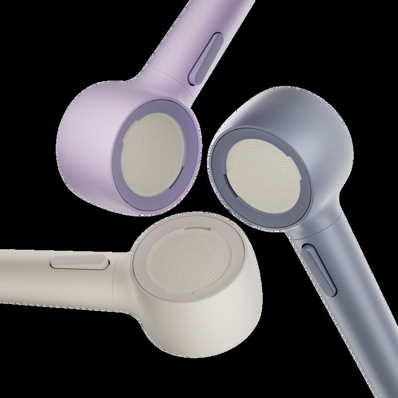 Nuovo design del soffione doccia con possibilità di personalizzare il getto